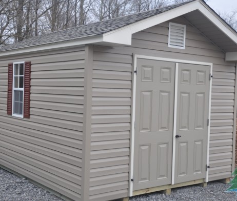 ... / Peak Style Sheds ('A' Frame) / 10′ x 14′ Peak Style Vinyl Shed