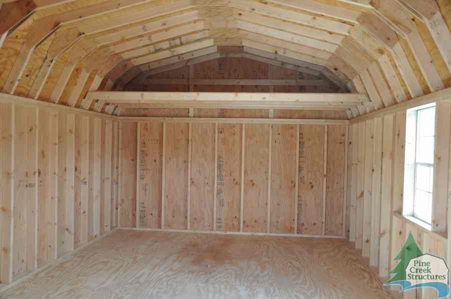 Barn Style 12 X 20 Storage Shed Plans