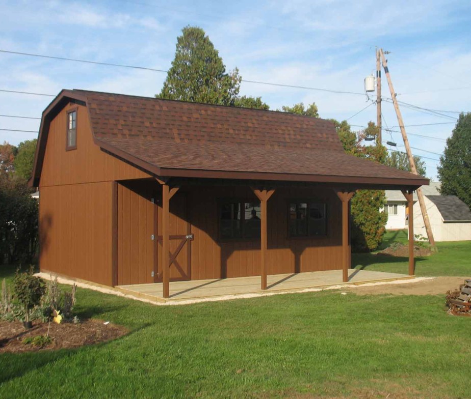 Shed with Porch