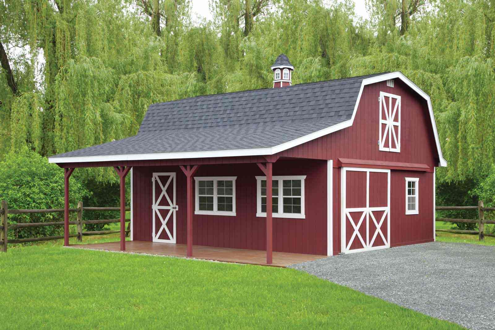 Home / Storage Sheds / Barn Style Sheds (Mini & Dutch) / 8′ Sidewall