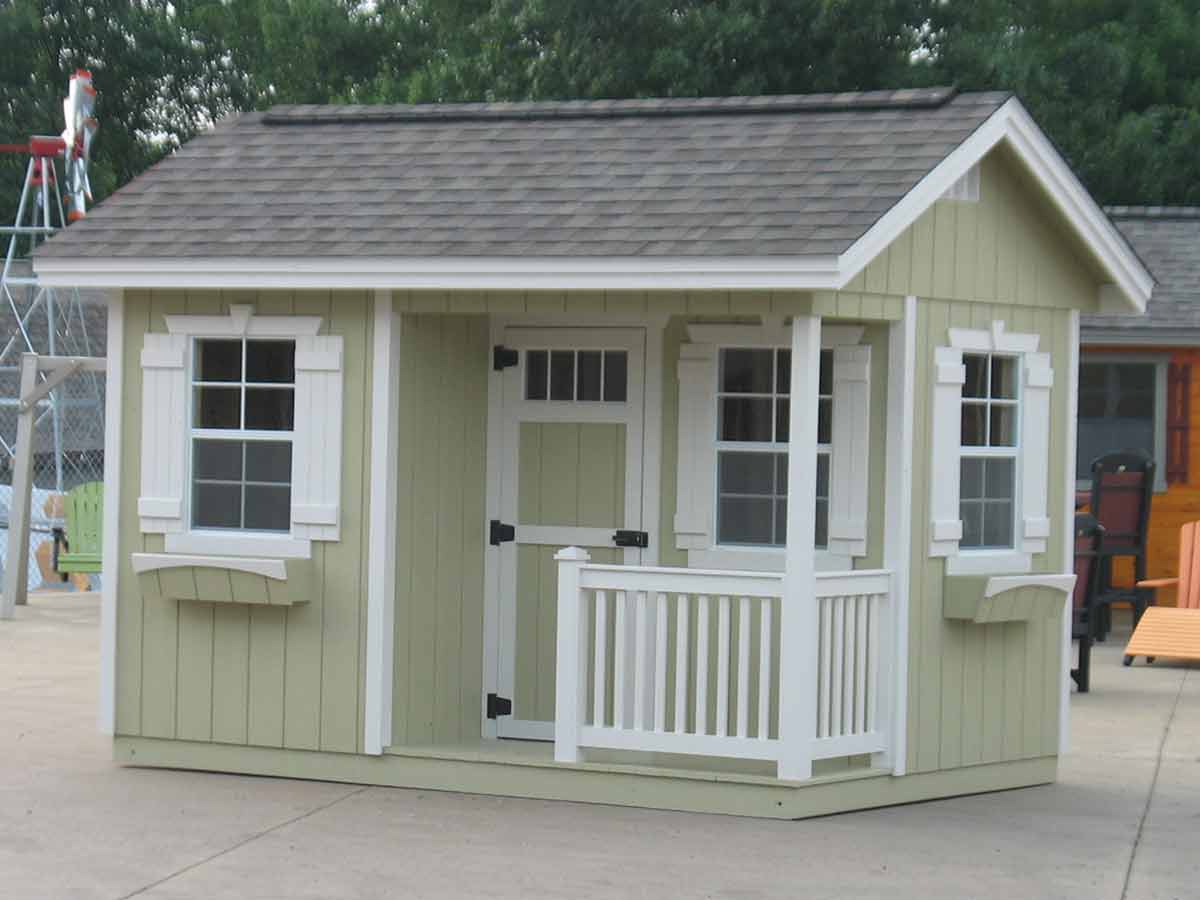 Cottage Style Storage Shed Pricing &amp; Options List ...