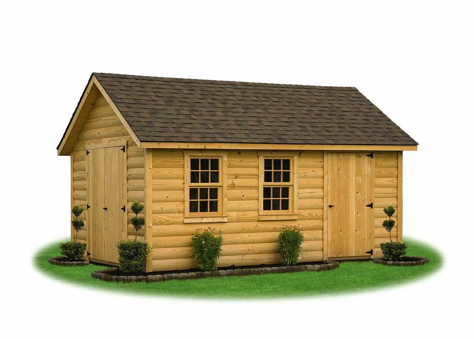 Log Home Sheds