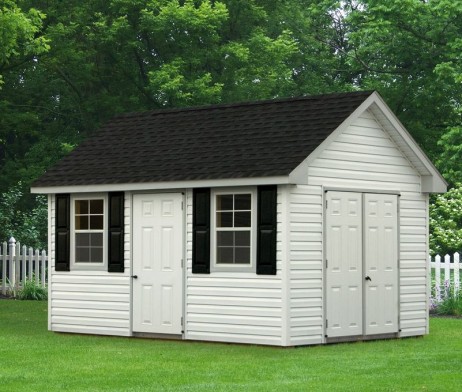  Cape Cod Style Sheds / 10×12 Cape Cod Style Shed with vinyl siding