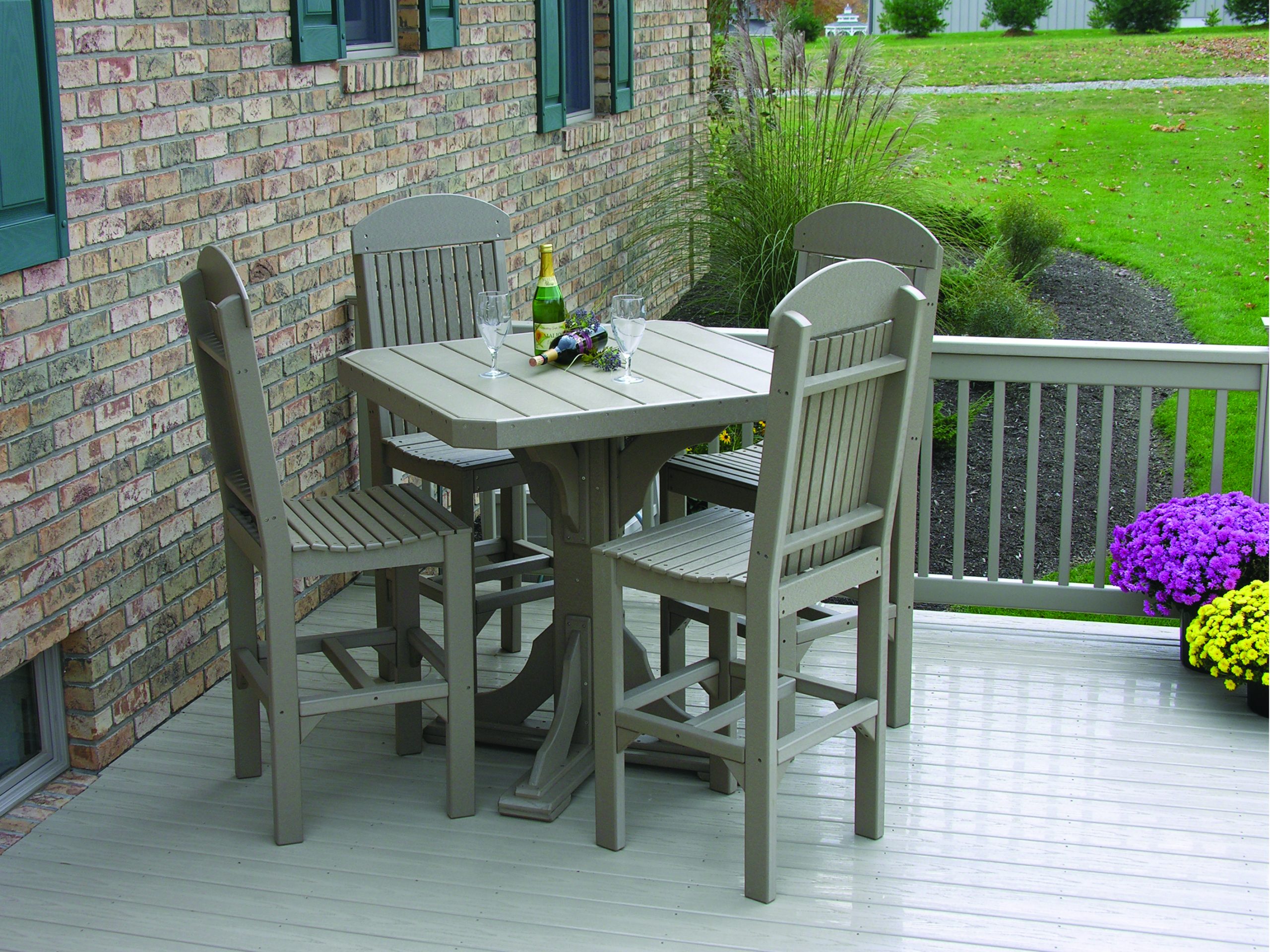 patio table with 4 chairs