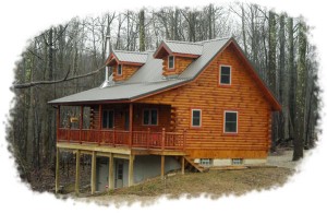 Amish Built Modular Log Cabin Homes