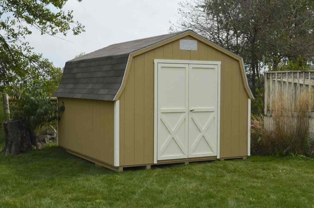 10'x10' Boston Style Storage Shed