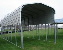 boat and rv carports - tall metal storage shelters