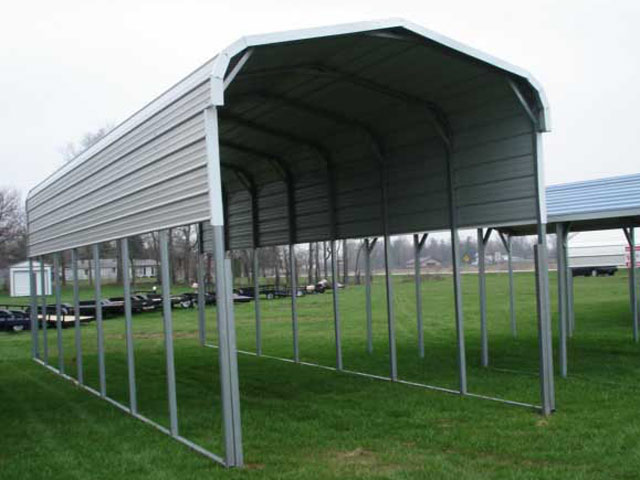 boat and rv carports - tall metal storage shelters