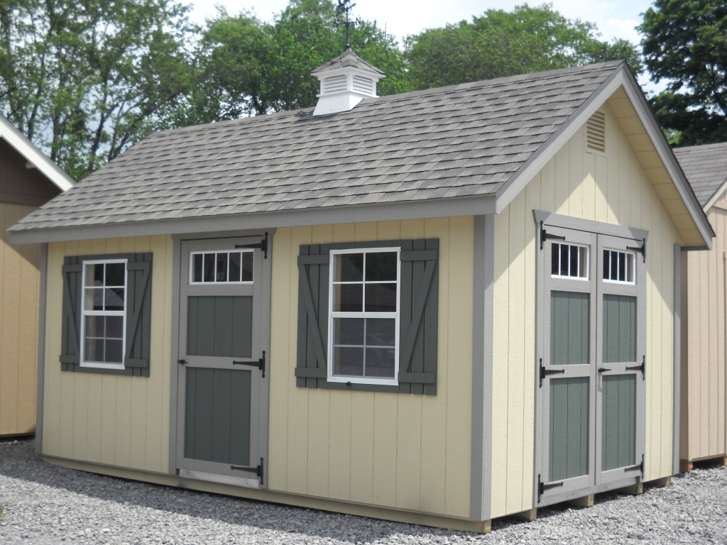 10'x16' Cape Cod Cape Cod Style Sheds, Overstock Items 
