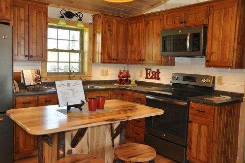 Valley View Log Cabin Interior Cabin