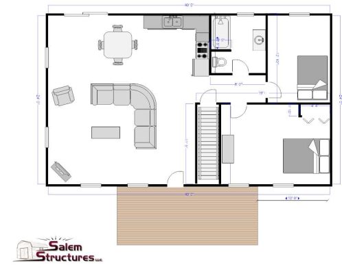 Valley View Ranch Floor plan