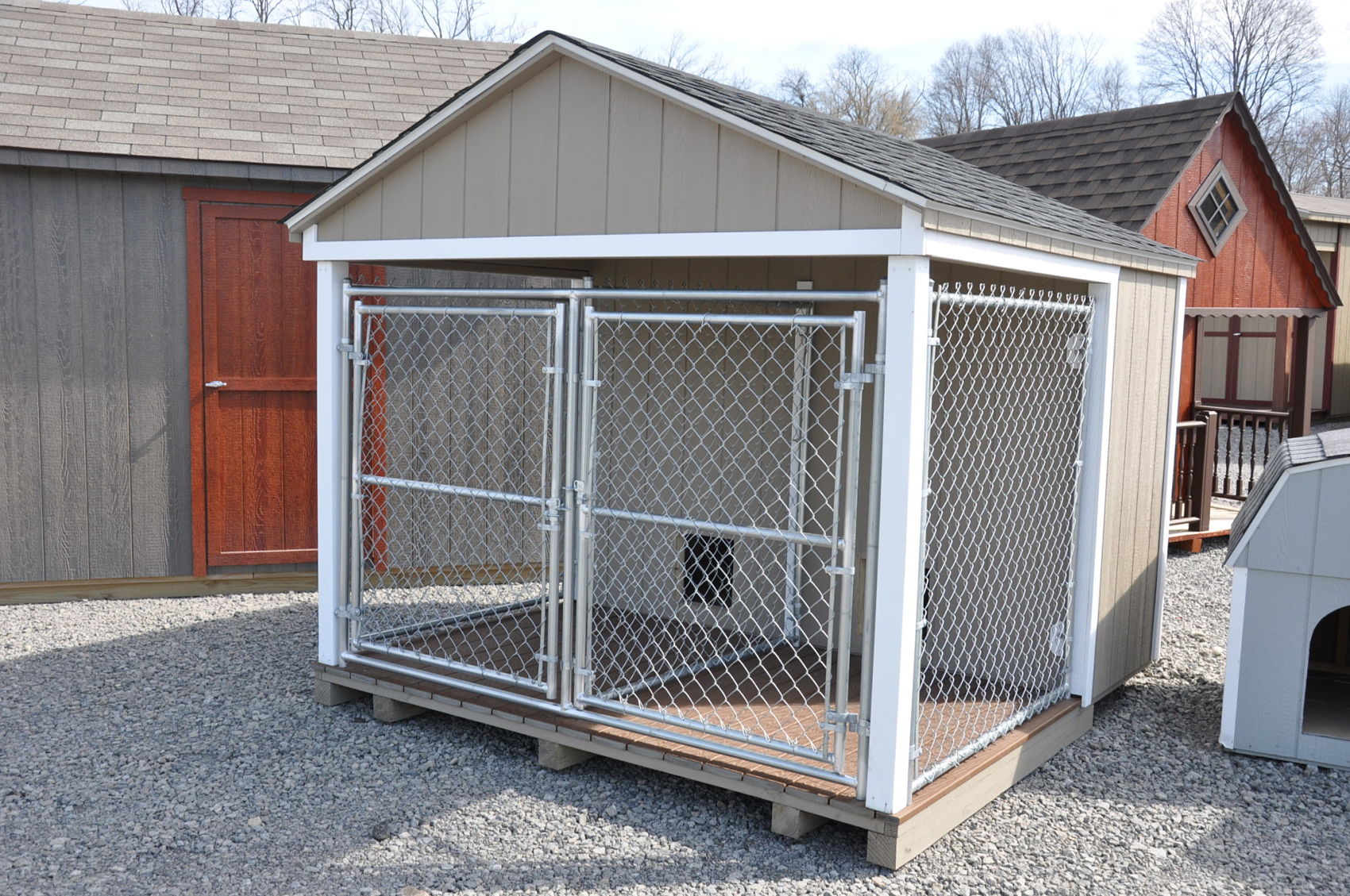 double dog kennel