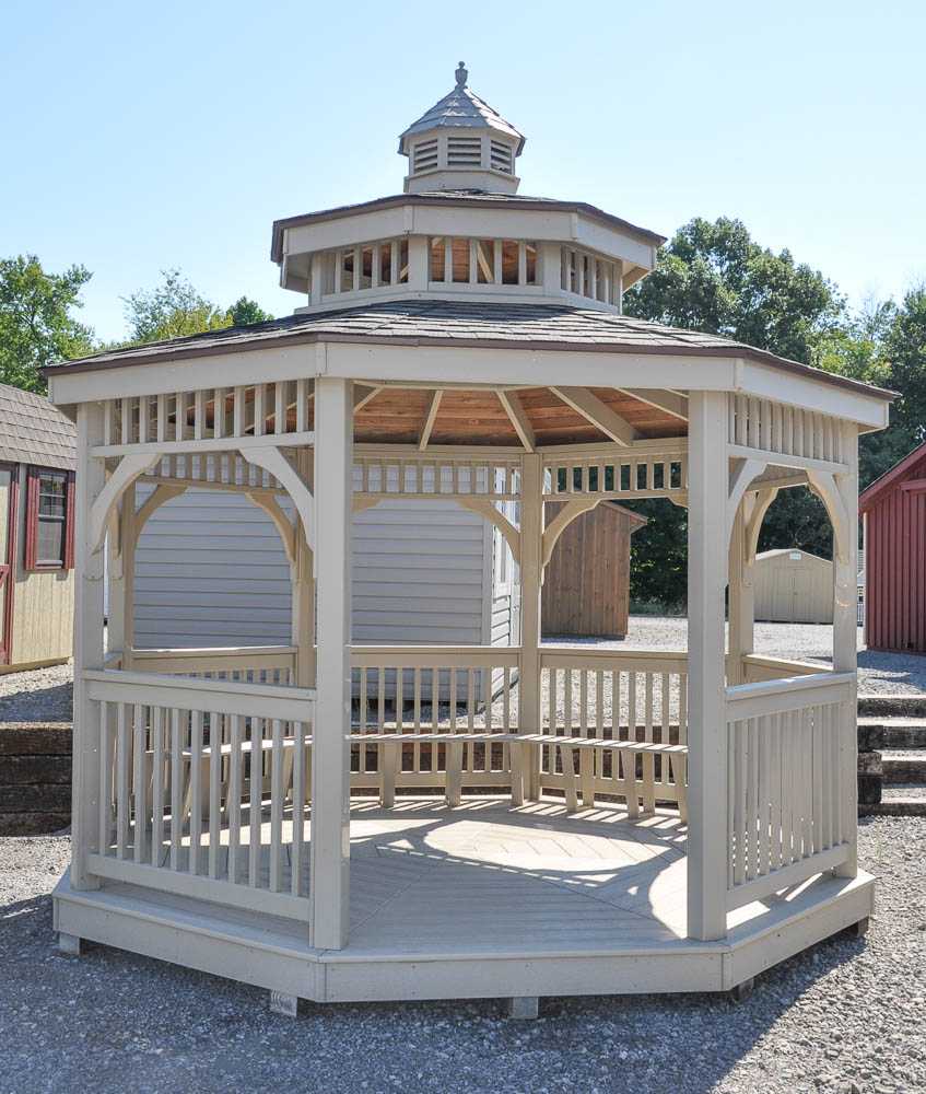 12x18 Oval Vinyl Gazebo Gazebos Sales & Prices