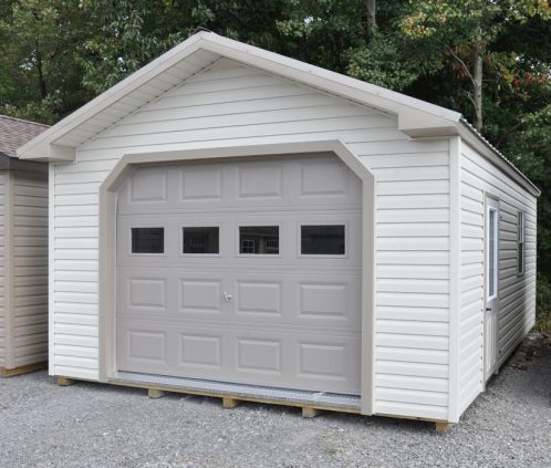 14'x24' Vinyl Peak Garage