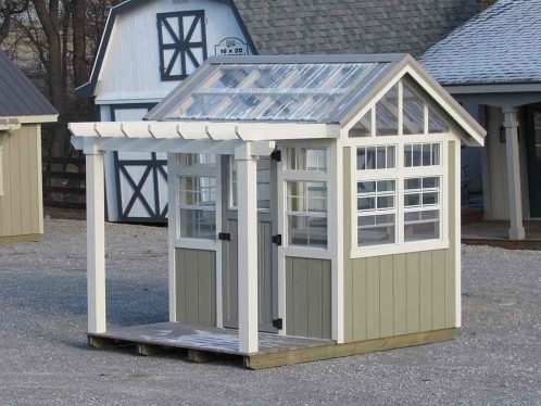 Greenhouse Gardening Shed