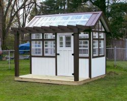 Greenhouse Potting Shed