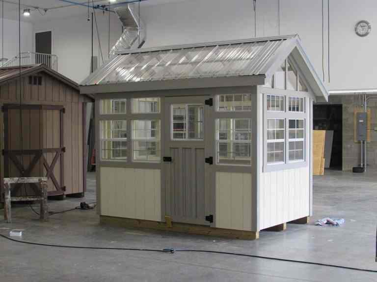 Premium 6' x 10' Greenhouse Potting Shed Salem Structures LLC