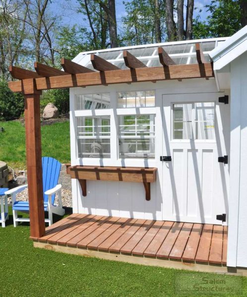 Garden Shed Porch