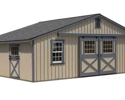 Salem Structures Trail Side Horse Barn