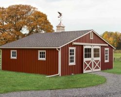 Salem Structures Trail Side Horse Barn