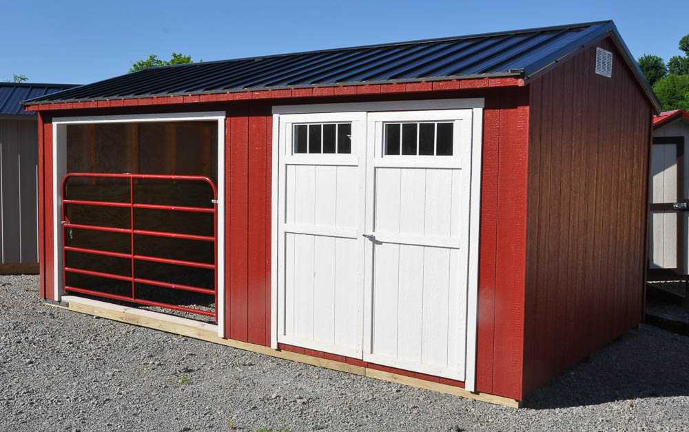 10x18 Hartford Horse Barn