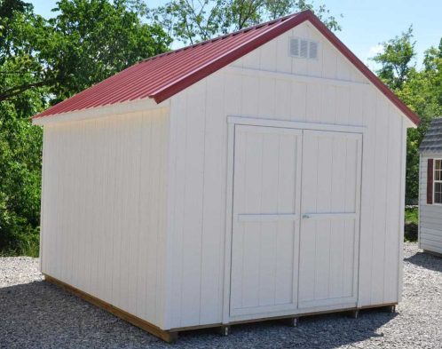 10x12 Painted Hanover Storage Building