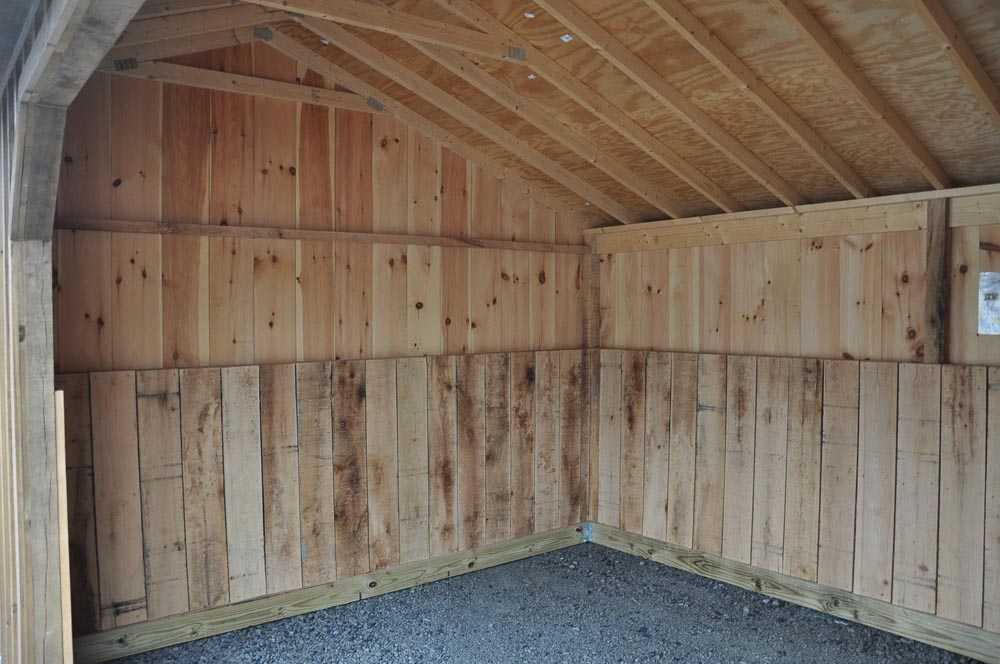 12x16 Run In Shed