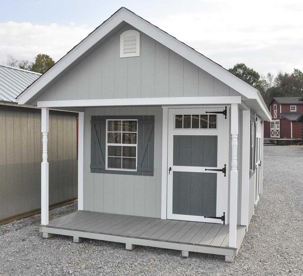 10x18 Cape Cod Cabin With Porch