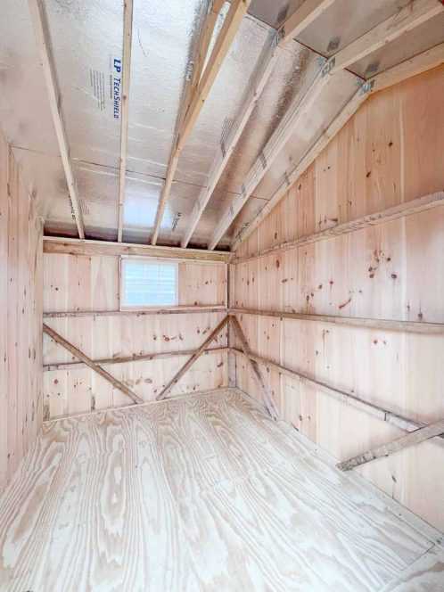 10x28 Shed Row Horse Barn
