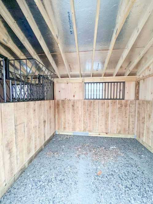 10x28 Shed Row Horse Barn
