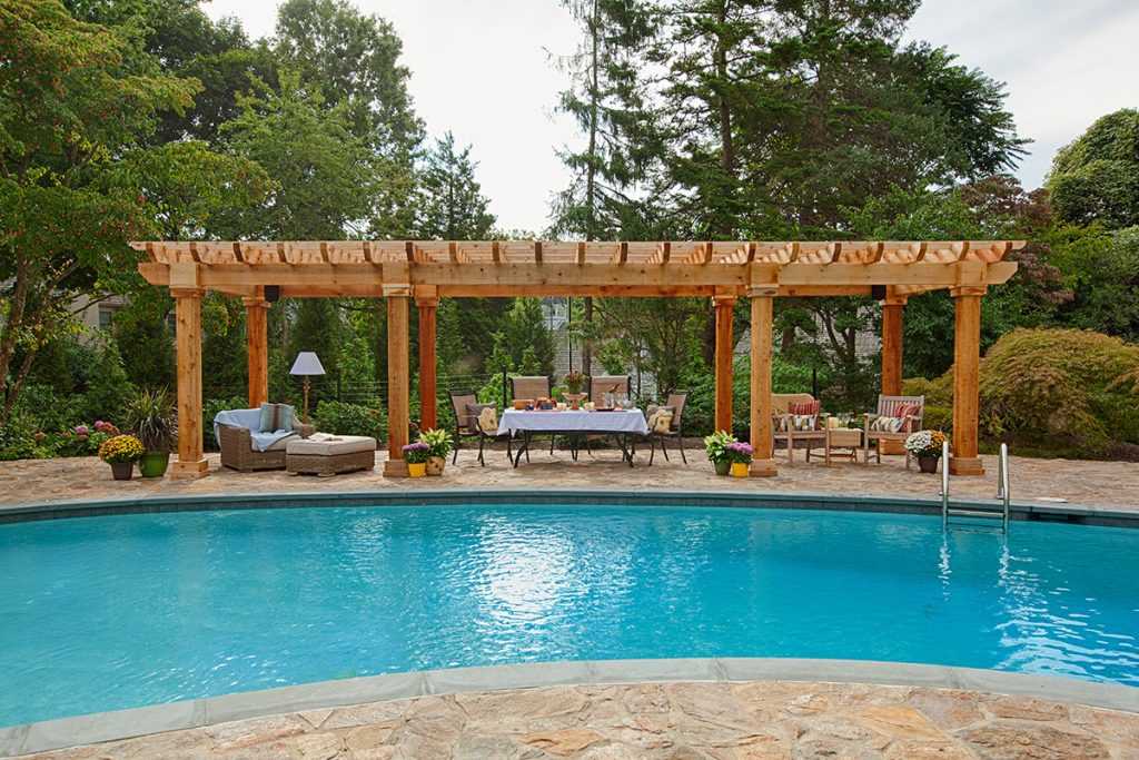 10x32 Artisan Cedar Pergola