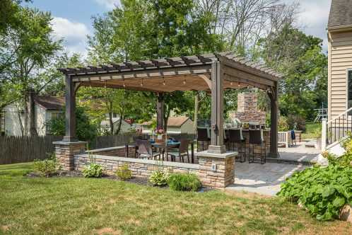 EZ-Canopy Pergola Sun Protection Salem Structures in Ohio