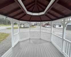 12'x18' Oval Vinyl Gazebo