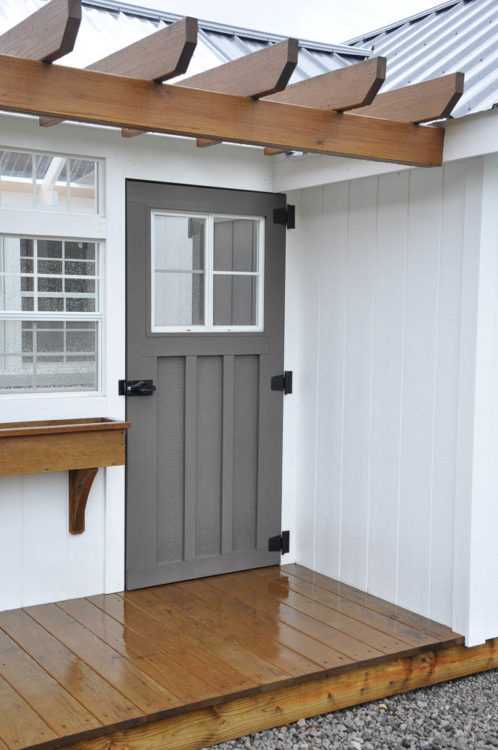 10'x18' Farmhouse Garden Shed