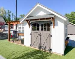 10x18 Farmhouse Garden Shed