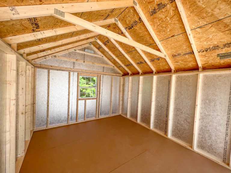 12x20 Hartford Primed Garage Overstock Items, Peak Style Garages