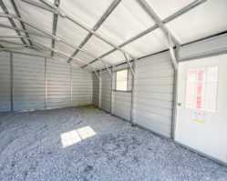 24x26 2 Car Steel Garage