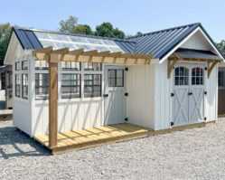 10x20 Farmhouse Garden Shed