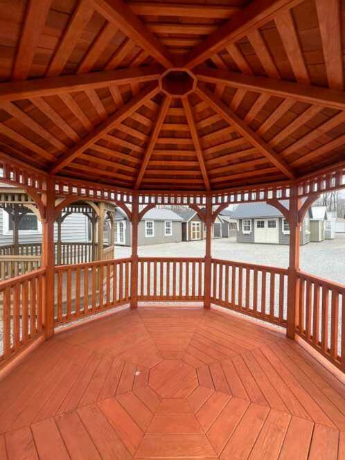 12' Outdoor Octagon Wood Gazebo