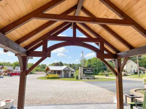 14x20 Timber Bridge Pavilion
