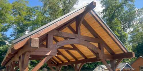 14x20 Timber Bridge Pavilion