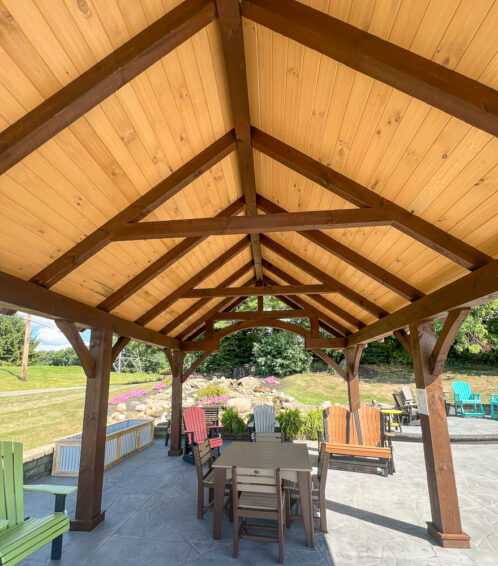 14x20 Timber Bridge Pavilion