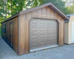 14'x28 Peak Style Garage