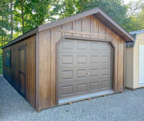 14'x28 Peak Style Garage