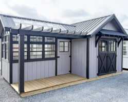 10'x20' Farmhouse Garden Shed