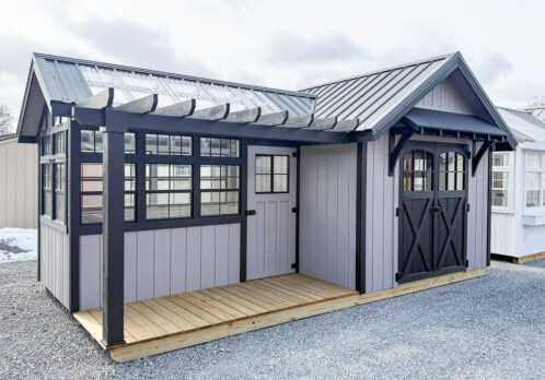 10'x20' Farmhouse Garden Shed