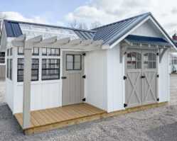 10x18 Farmhouse Garden Shed