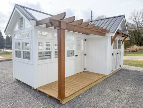 10x20 Farmhouse Garden Shed