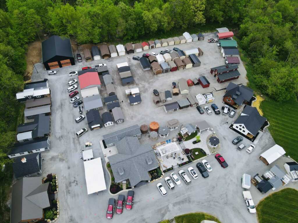 Aerial Photo Of Salem Structures In Salem Ohio