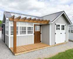 10x20 Farmhouse Garden Shed